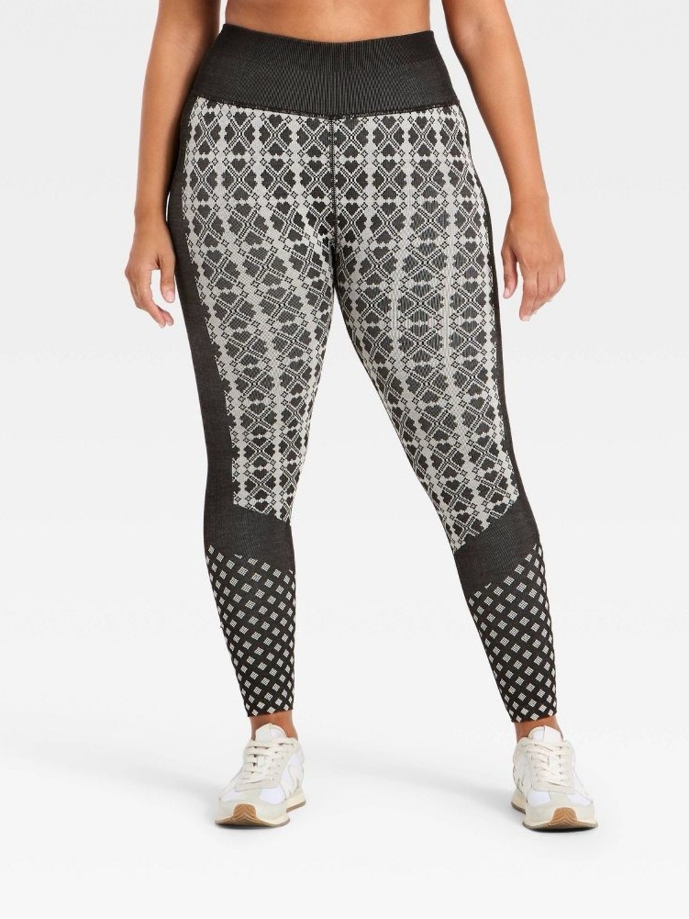 Women's Seamless High-Rise Printed Leggings - All In Motion Black
XXL NWT
